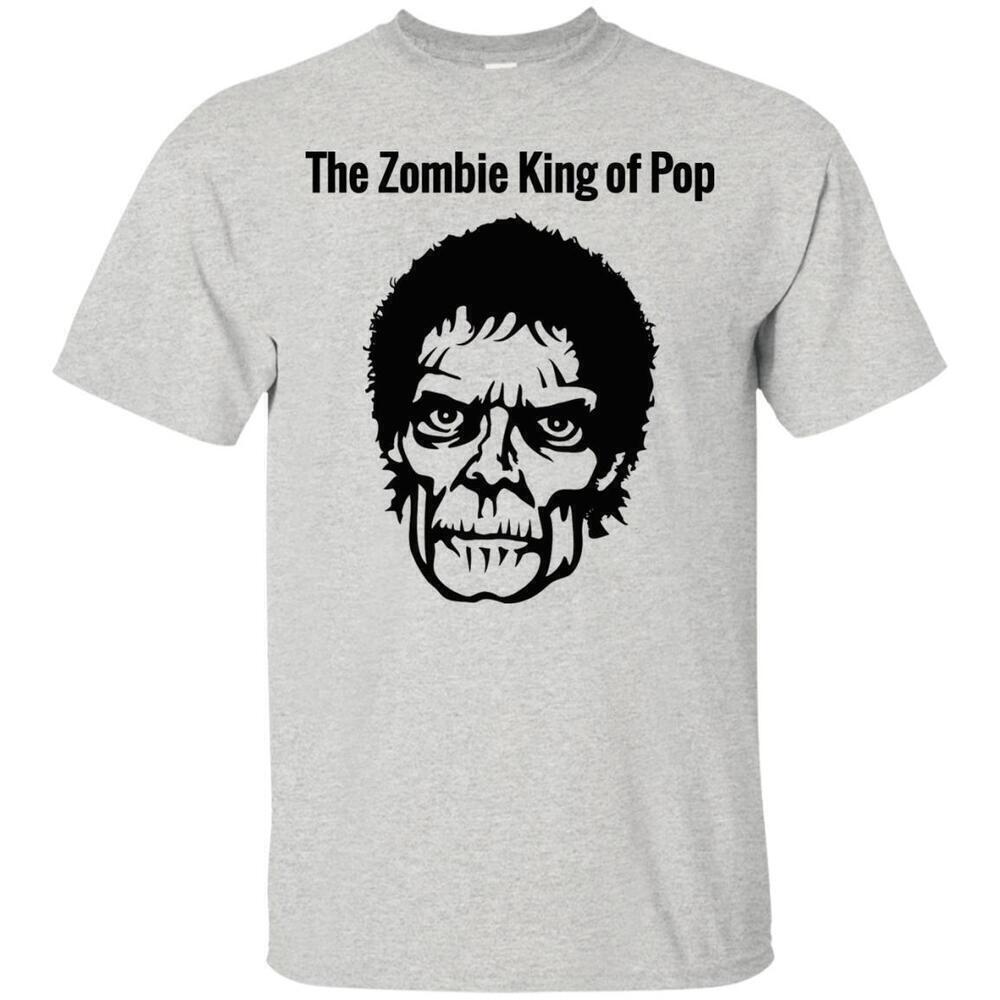 Zombie King Of Pop Horror Music Graphic Unisex Funny T-Shirt